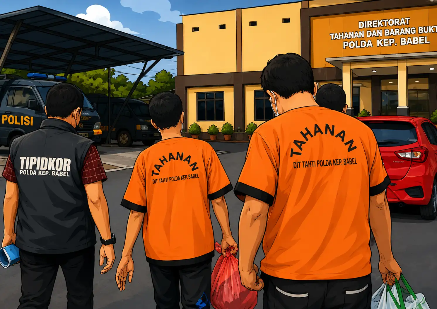 Korupsi Dana Hibah KONI Bangka Barat: Dua Tersangka Ditahan, Negara Rugi Rp835 Juta