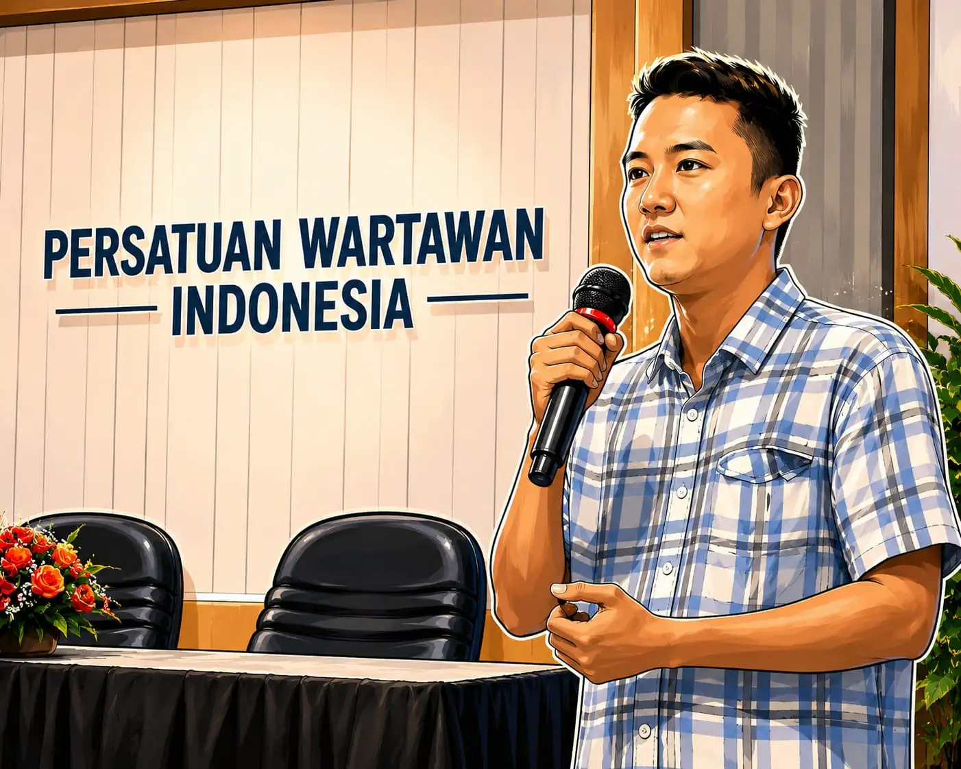 PWI Bangka Barat Matangkan Konferkab II, Empat Kandidat Siap Berebut Kursi Ketua