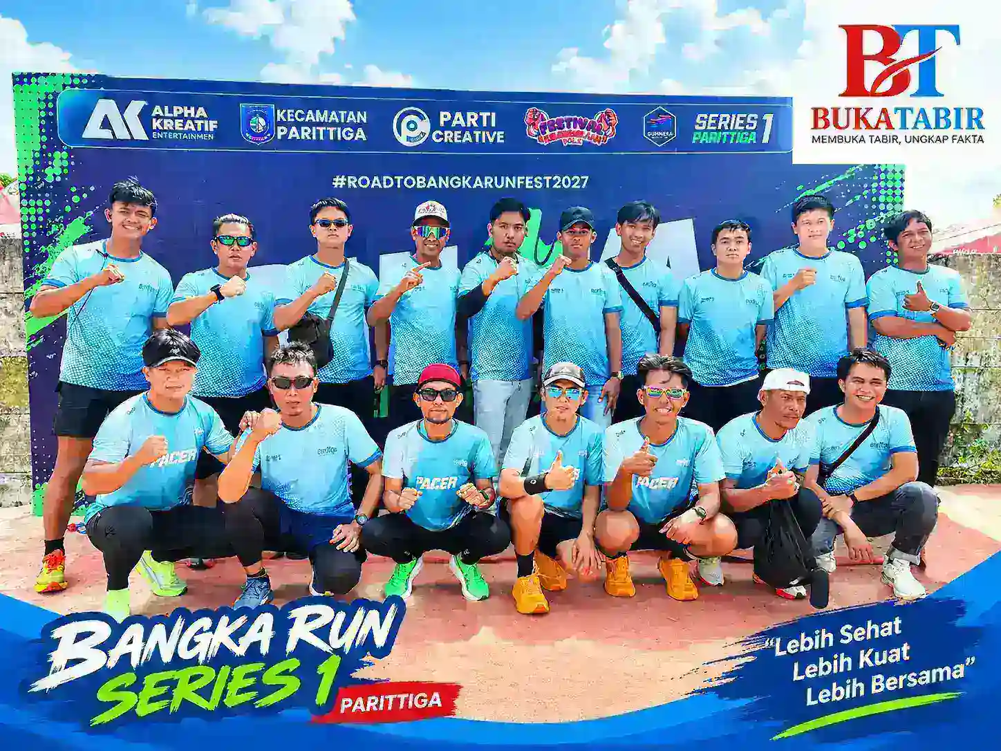  Bangka Run Series 1 Parittiga Sukses Digelar, Semangat Sehat dan Kebersamaan Warga Bangka Barat Menggema