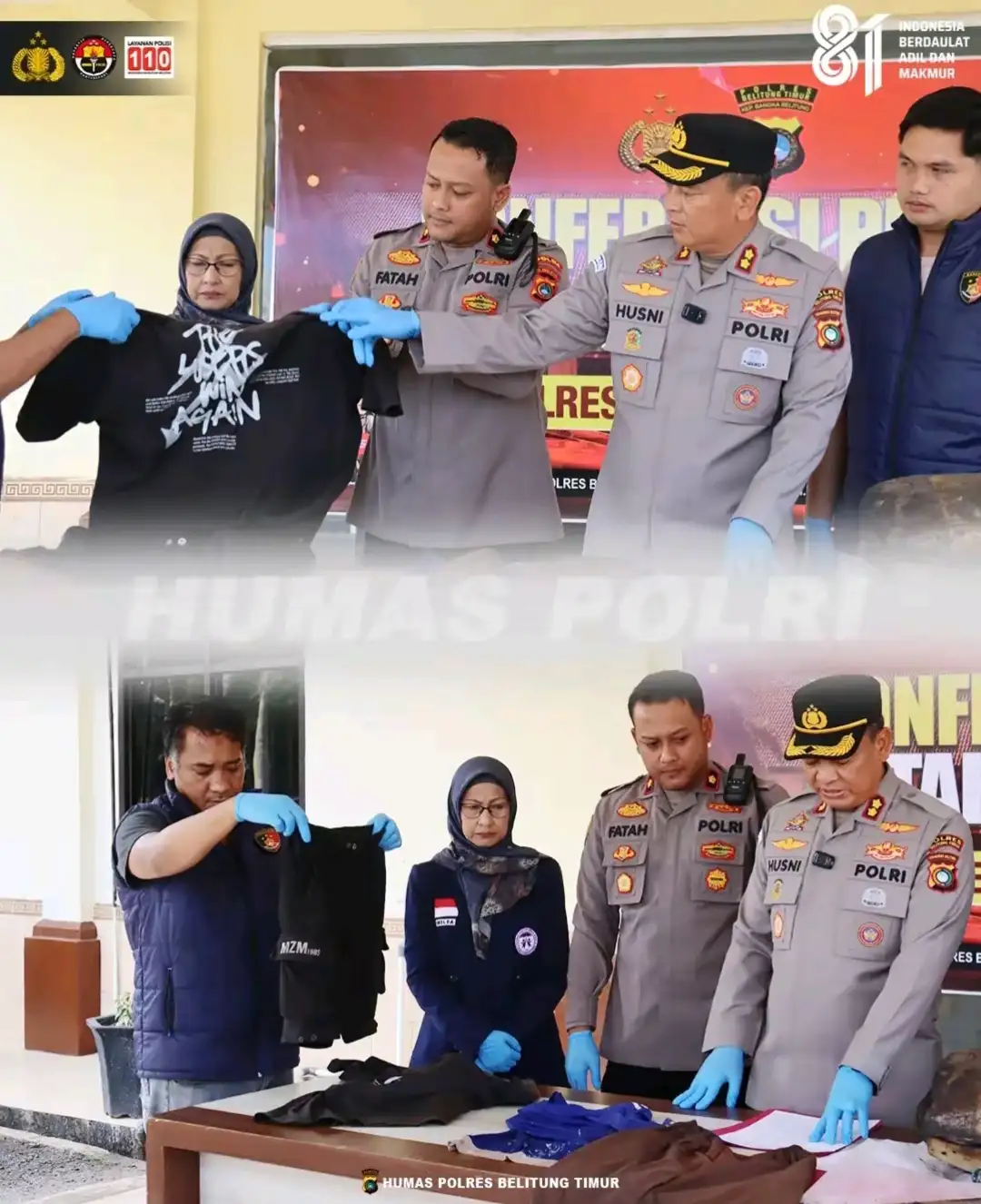Dua Remaja Diamankan Polres Belitung Timur, Diduga Bakar Lahan hingga Api Meluas