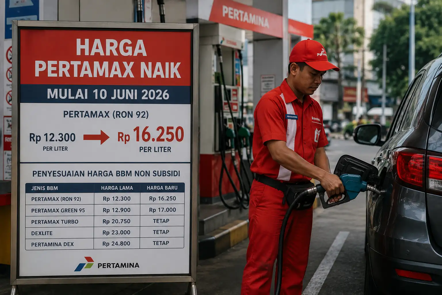 Harga Pertamax Melonjak Mulai Juni 2026, Ini Alasan dan Dampaknya